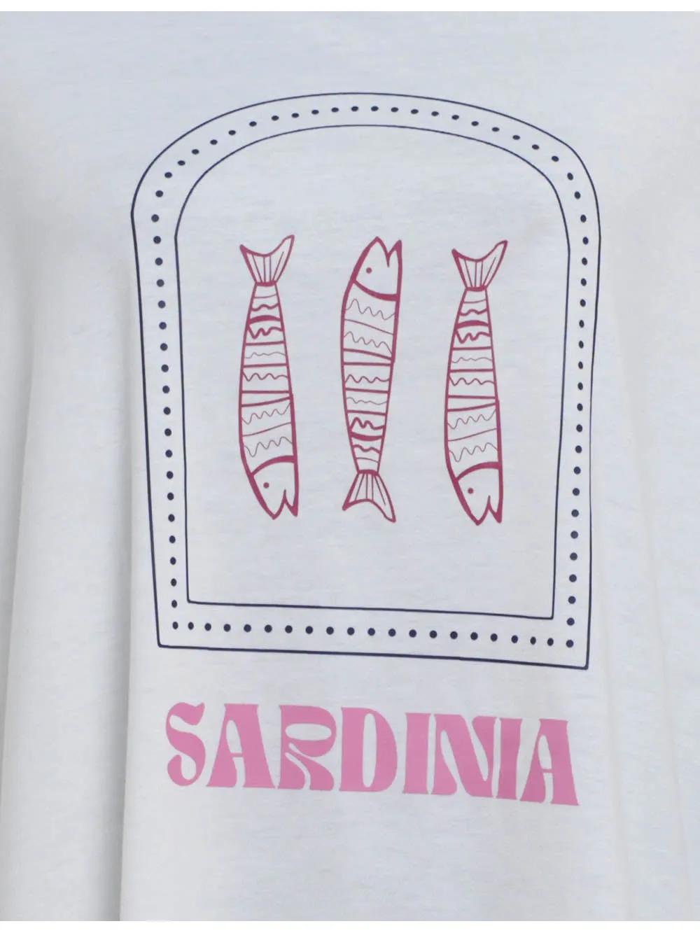Chic Fish Graphic Pullover Short Sleeves T-shirt
