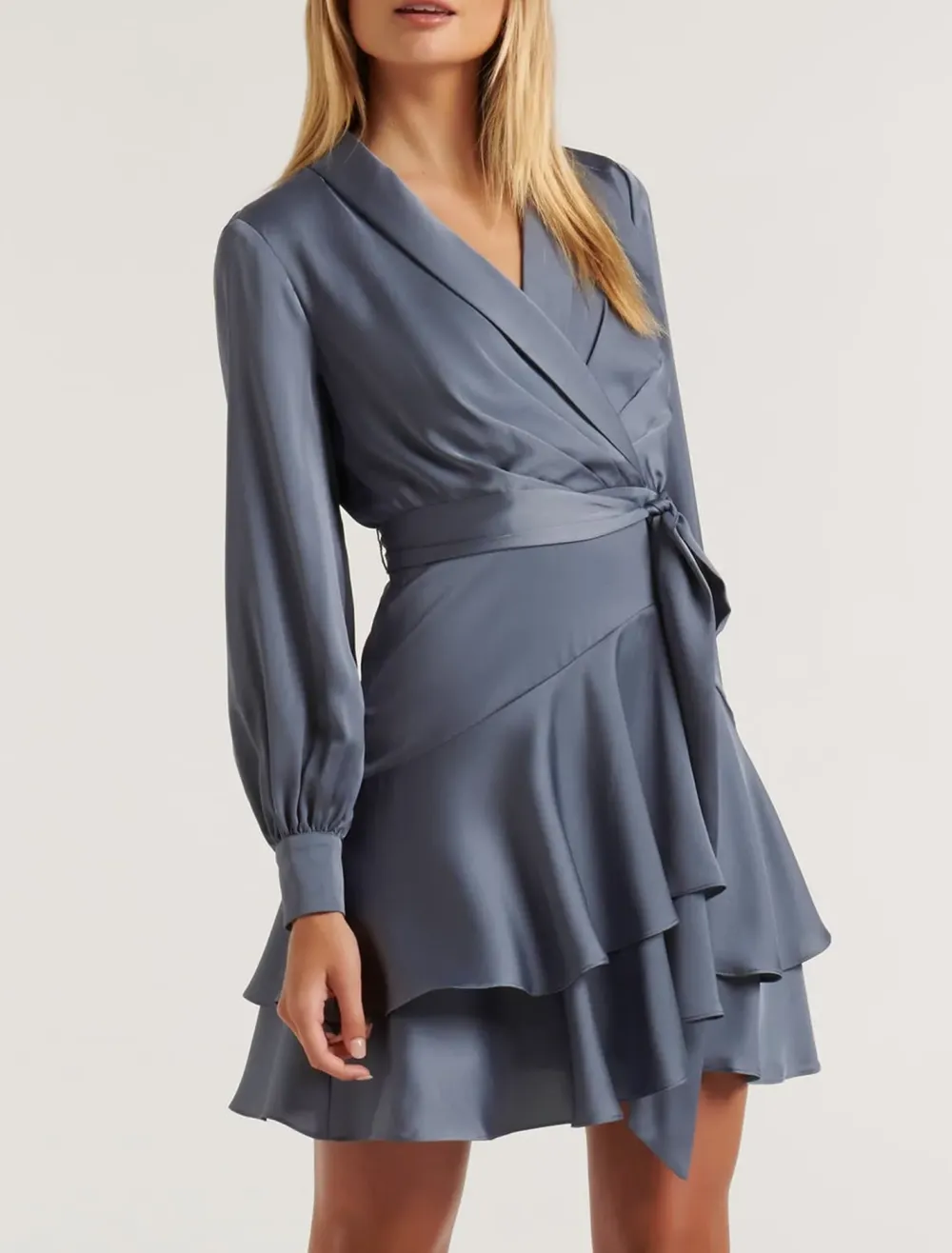 Satin Mini Dress