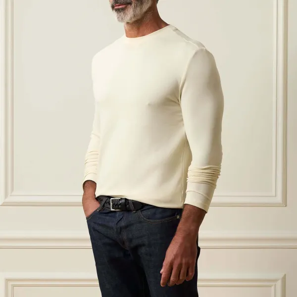 Men's Regular Fit Relaxed Crewneck T-Shirt