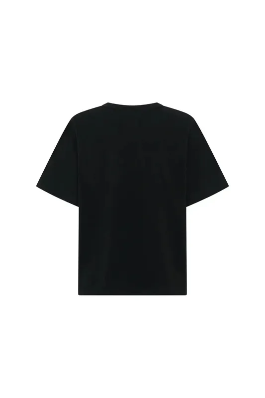 Black V-Neck Tee