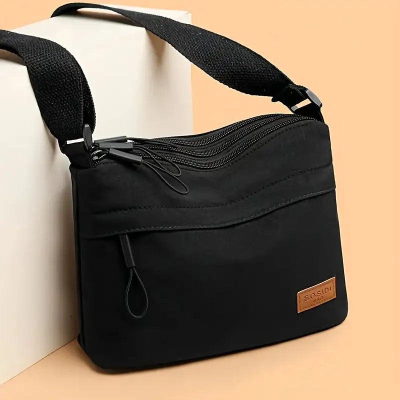 Minimalist Essential: Mini Zip Small Crossbody Bag