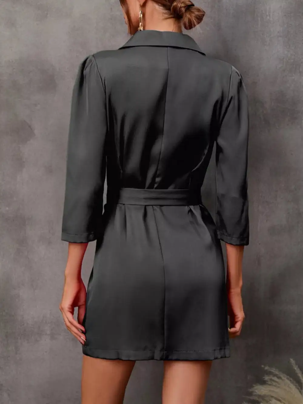 Crafted Belted Casual Dress