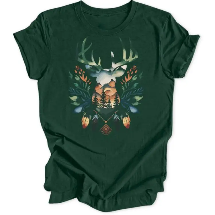 Boho Deer Unisex T-Shirt