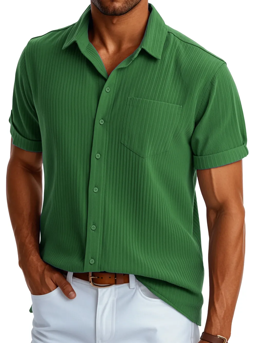 Relaxed Short Sleeve Pocket Shirt