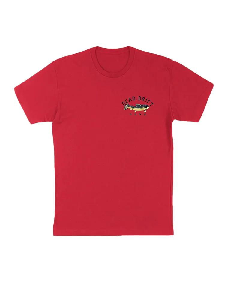 Short Sleeve Man Is Fishing T-Shirt