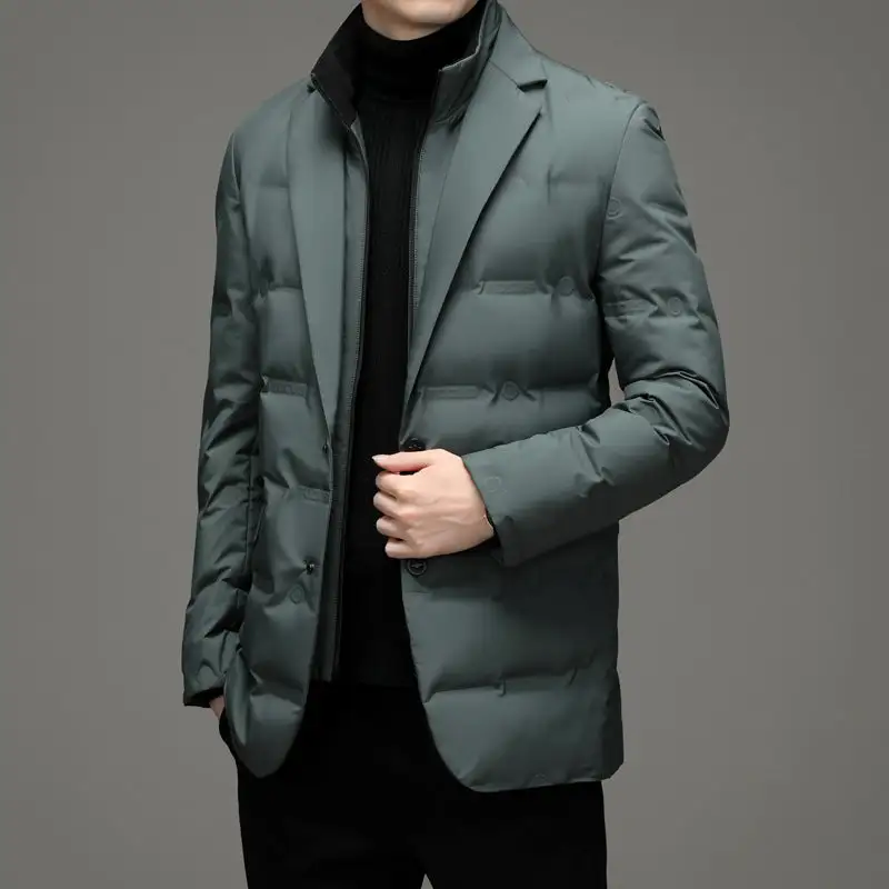 Layered Garment Washed Jacket