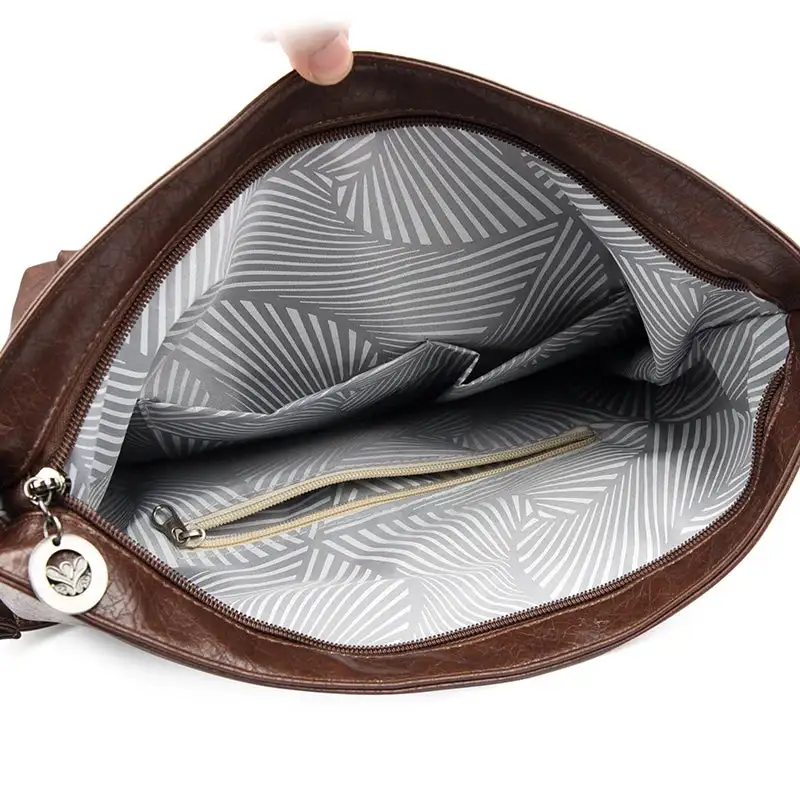Modern Structured Soft Crossbody Bag