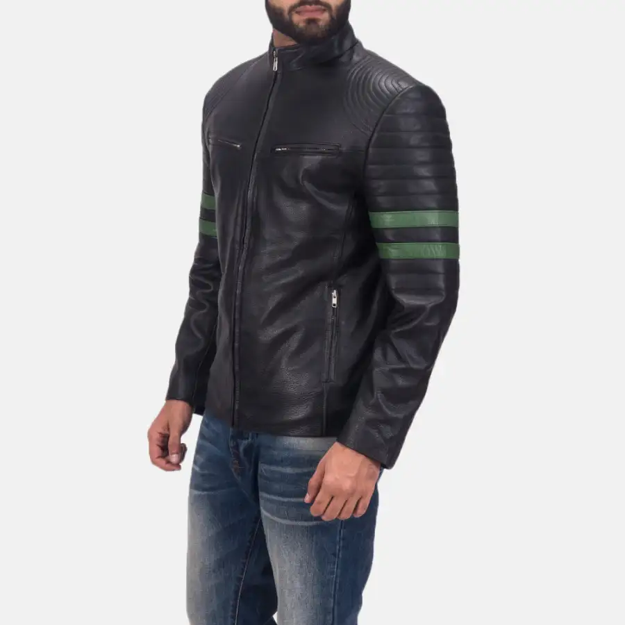 Men's Classic Refined Leather Jacket
