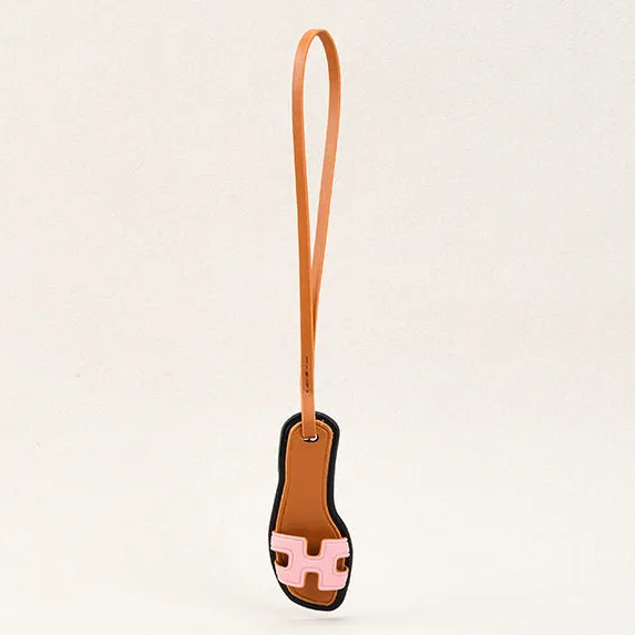 Compact Mini Slipper Keychain Car Ornament Bag Charm Shoe Pendant