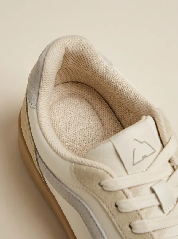Everyday Lace-Detail Perforated Women's Low-Top Skate Sneakers