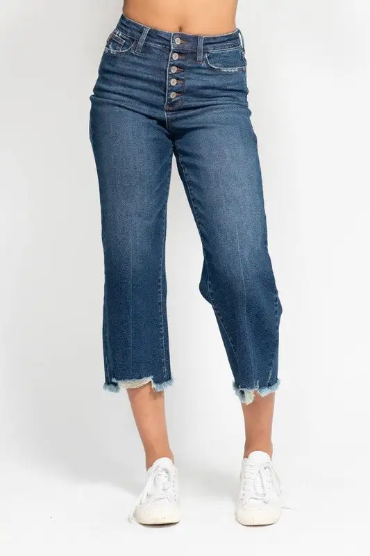 Button Crop Apparel