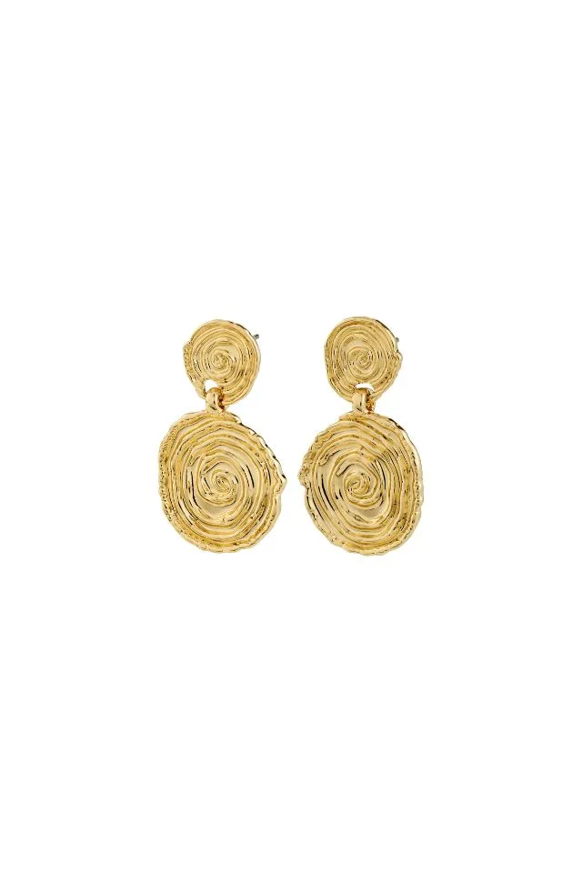 Coin Pendant Earrings