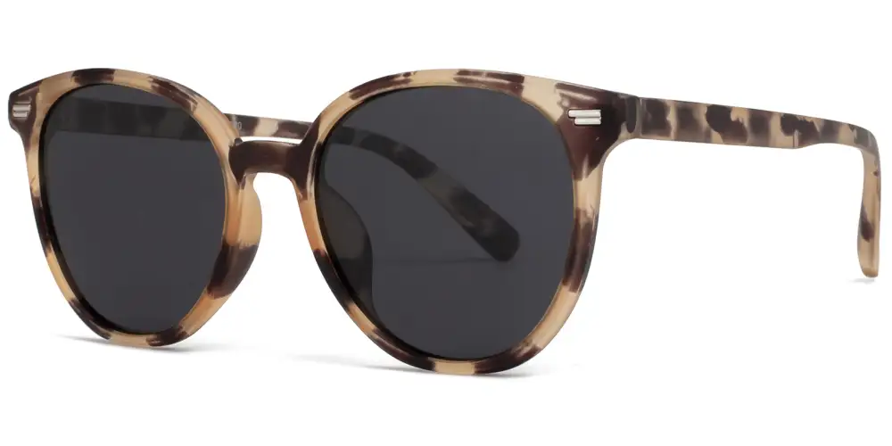 Modern Polarized Round Plastic Sunglasses