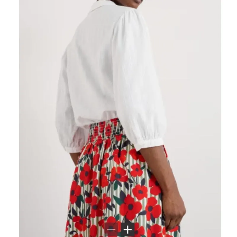 Check Easy-Care Organic-Cotton Women's Shirt