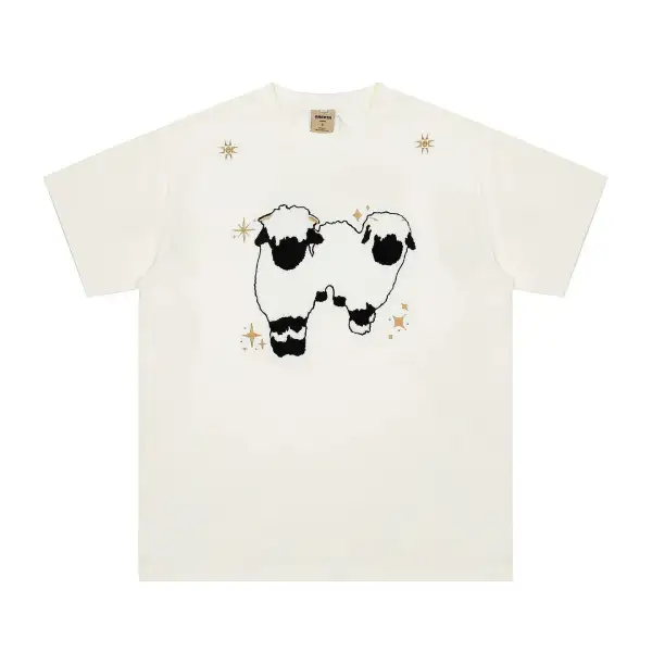 Straight Fit Crew Neck Tee
