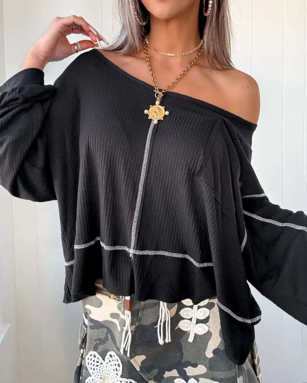 Modern Classic Long-Sleeve Top