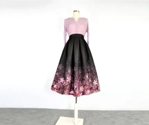 Casual Commuter Everyday Casual Skirt