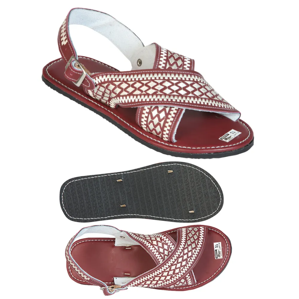 Airy Interlace Comfort Huarache Sandals