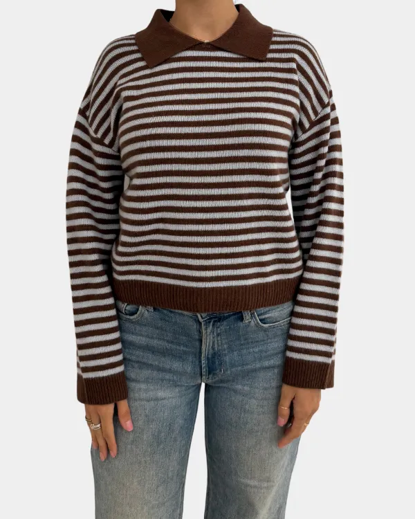 Cashmere Striped Sweater