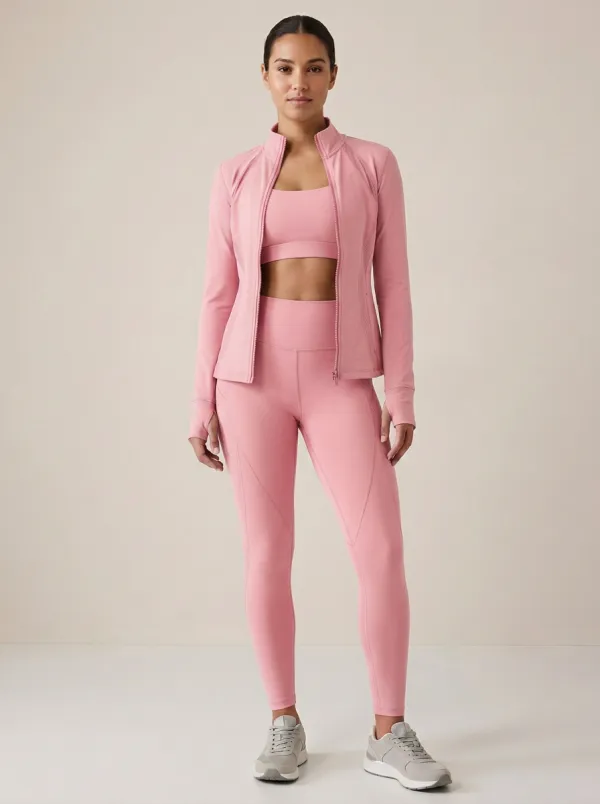 Utility Seamless Design Collection Women's Three Piece Activewear Set