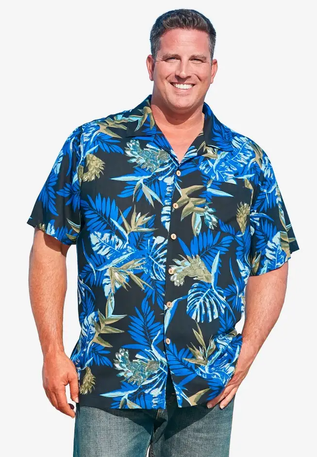 Printed Camp Shirt