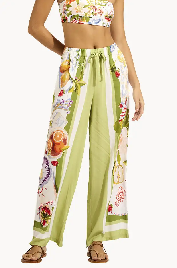 Relaxed Drawcord Coast Pants