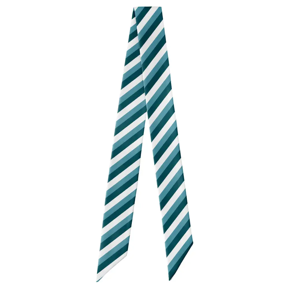 Columbine Stripe Pattern Hair Scarf