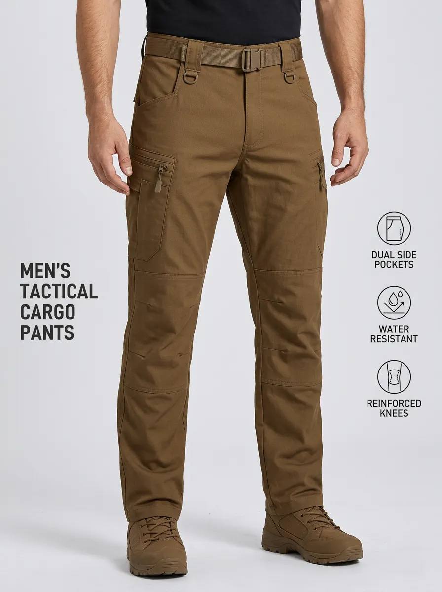 Men's Active Multi-Pocket Multi-Pocket Cargo Pants