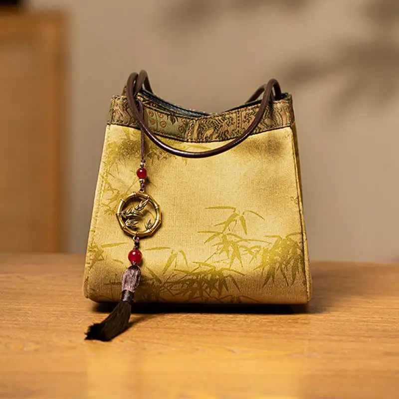 Buddha Stones Bamboo Branches Bag