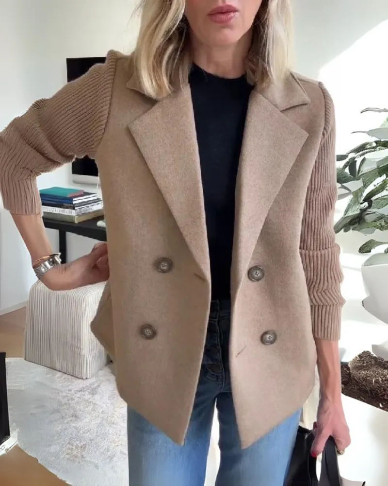 Textured Casual Blazer