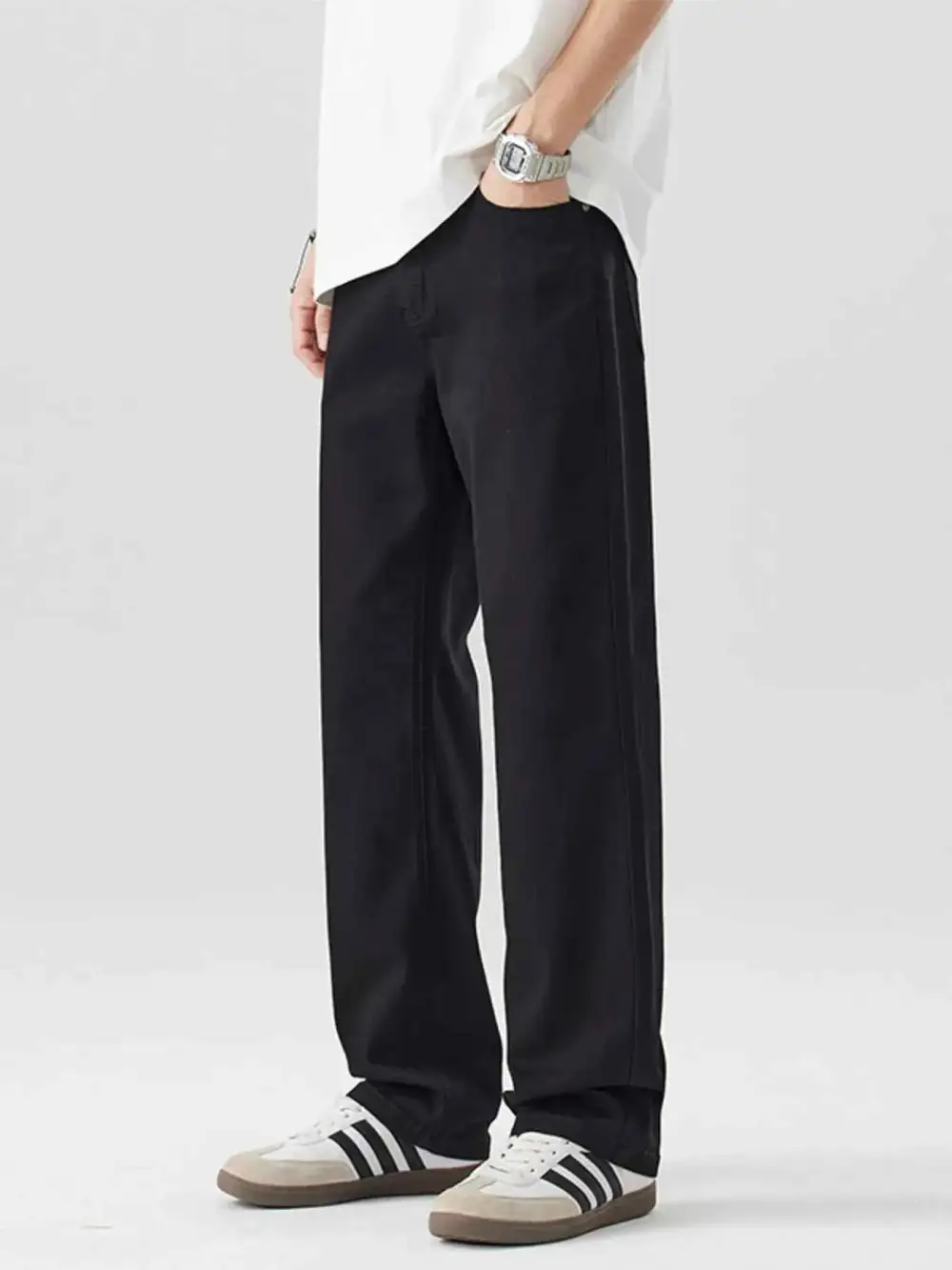 Wide Leg Relaxed Fit Jeans