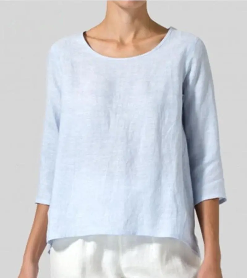 Relaxed Linen Top