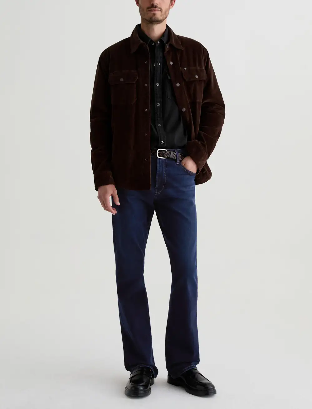Men's Bootcut Power Stretch Jeans