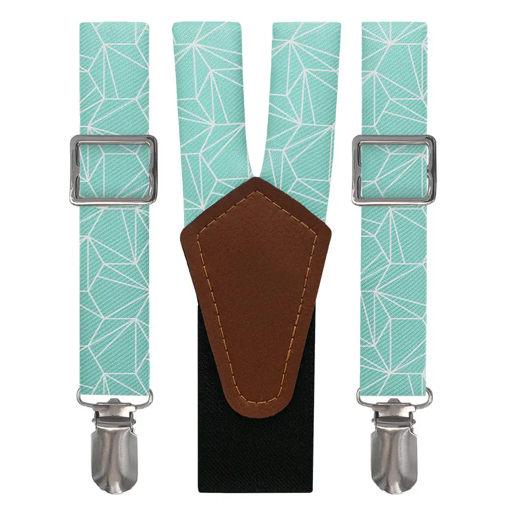 Bert Geometric Pattern Suspenders