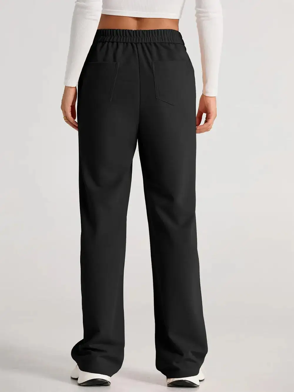 Wide Leg Comfort Fit Pants