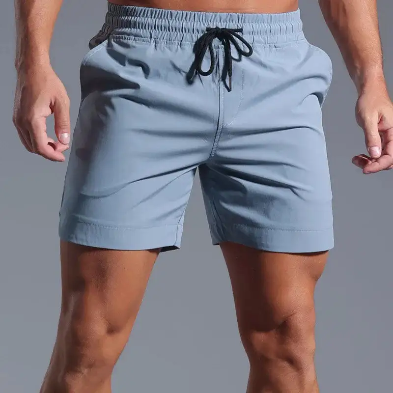 Men's Quick-Dry Mid-Thigh Training Shorts