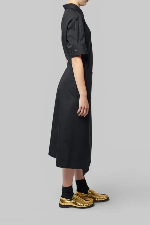 Draped Modern Casual Dress