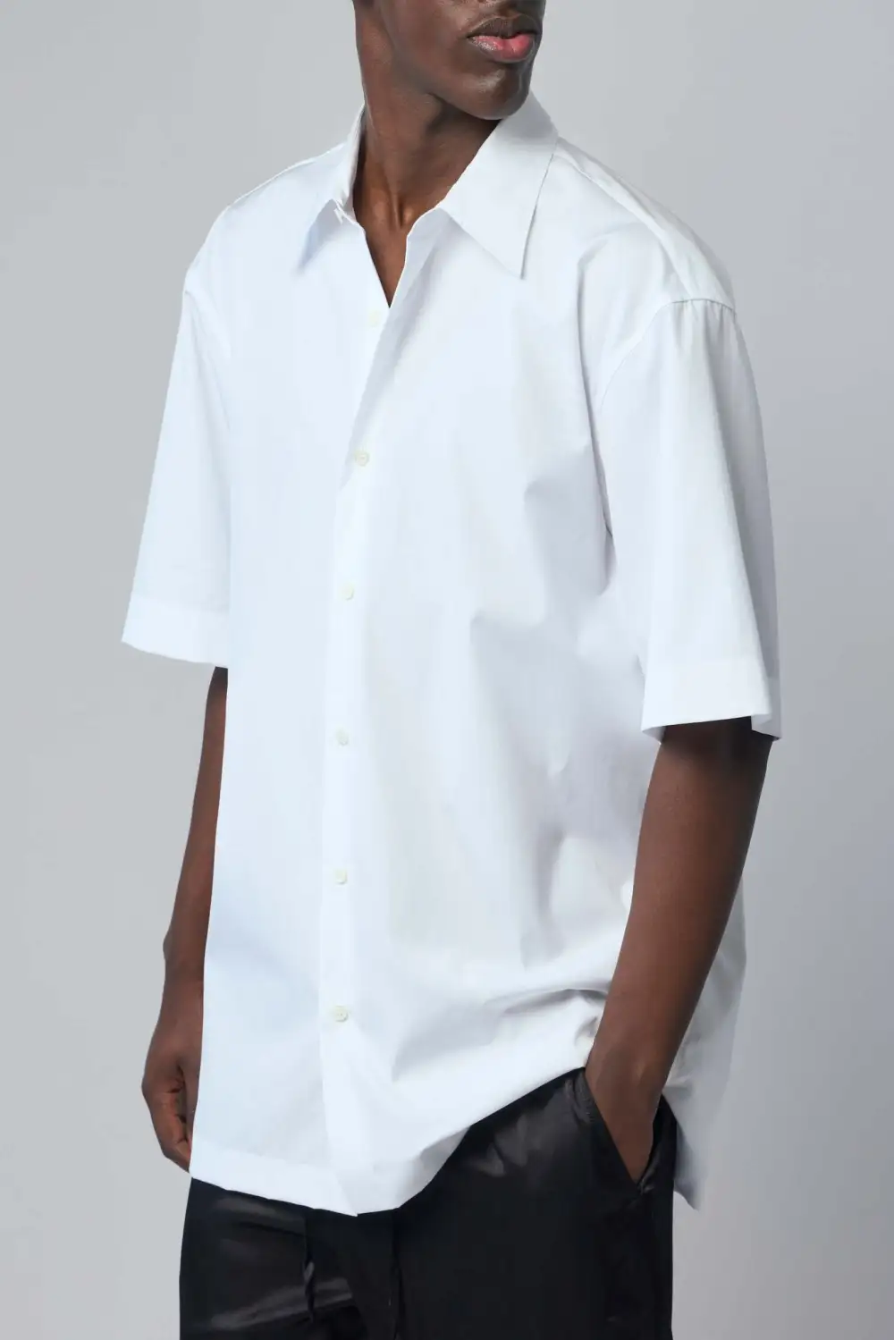 Comfort Fit Button Up Collared Shirt