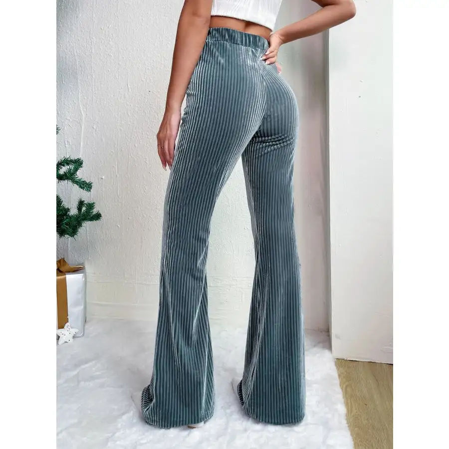 Classic High Waist Flare Pants