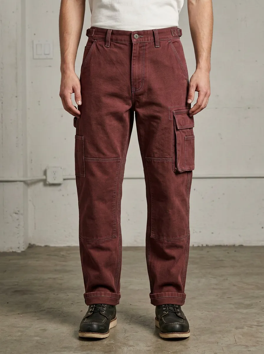 Men's Relaxed Canvas Tactical Field Pants