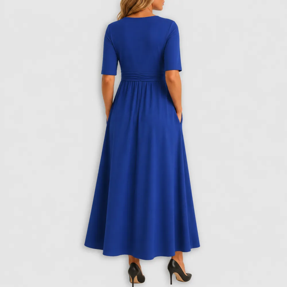 Wrap Crossover Casual Dress