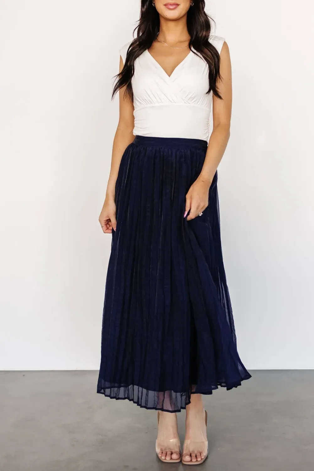 Elegant Lady Soft And Beautiful Organza Skirt