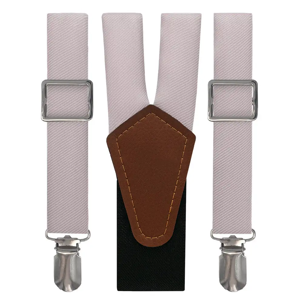 Refined Coordinated Wedding Suspenders