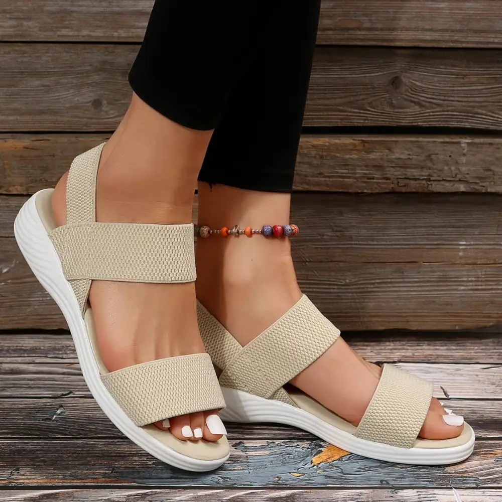 Charming Open-Toe Heeled Sandals