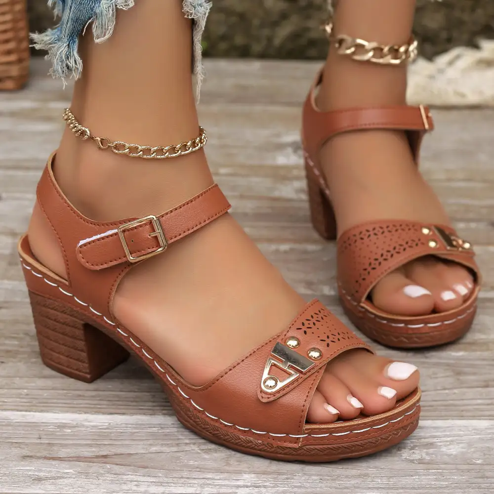 Wearable Wedge Sandals