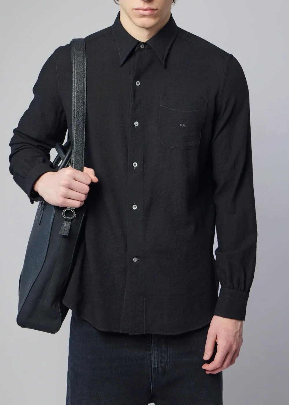 Softly Tailored Long Sleeve Casual Shirt