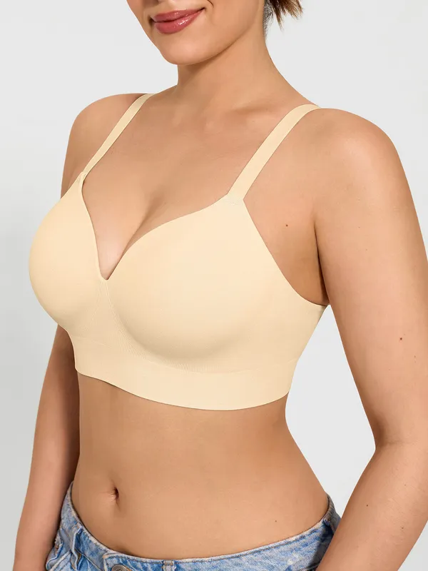 Seamless Wireless Shaping Lift Bra