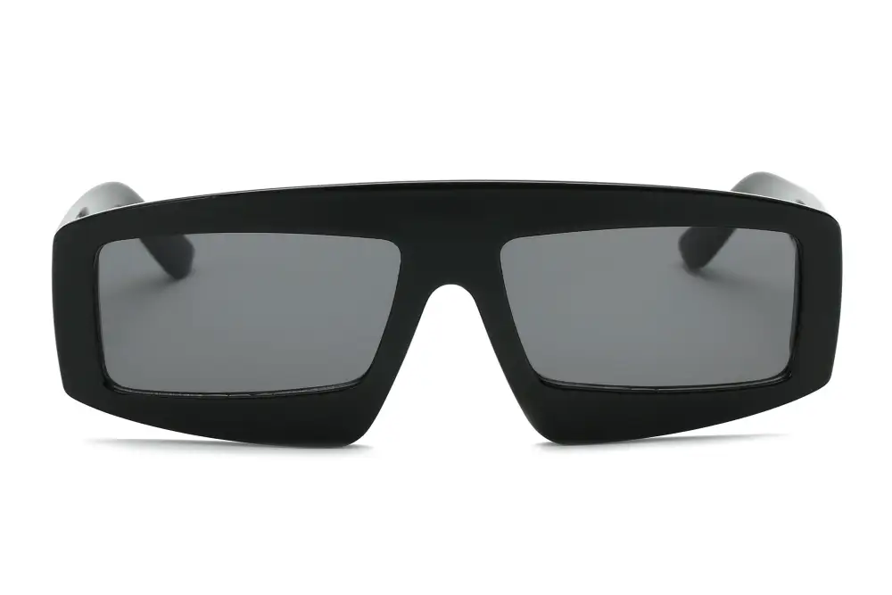 Bold Retro Vintage Rectangular Sunglasses