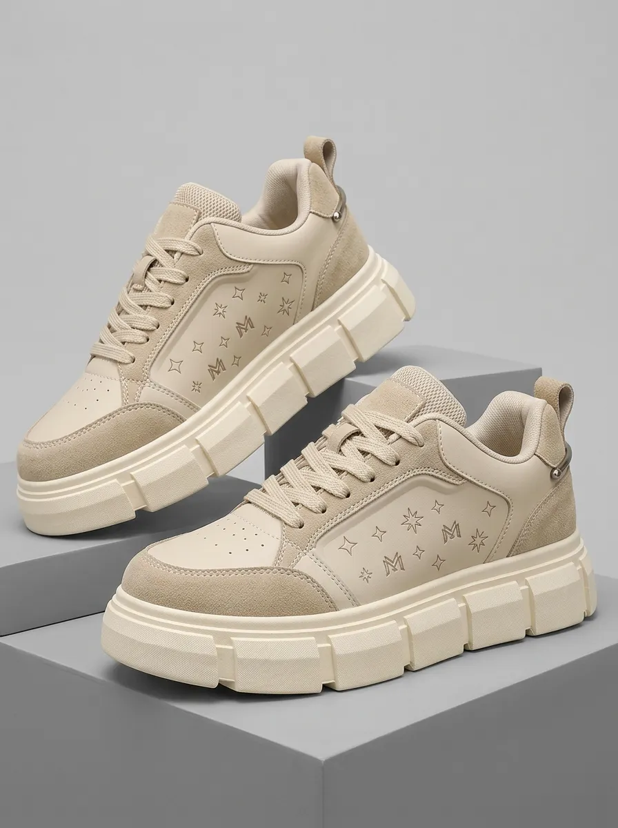 Men's Star Monogram Chunky Skate Shoes