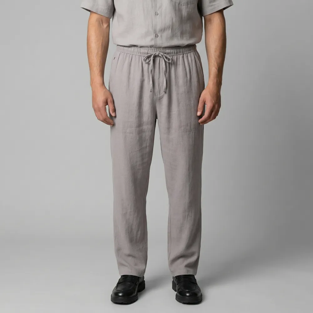 Lightweight Linen Slim Fit Pants